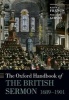 The Oxford Handbook of the British Sermon 1689-1901 (Paperback) - Keith A Francis Photo