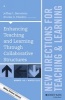 Enhancing Teaching and Learning Through Collaborative Structures, 148 - New Directions for Teaching and Learning, Number 148 (Paperback) - Jeffrey L Bernstein Photo