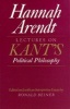 Lectures on Kant's Political Philosophy (Paperback, New edition) - Hannah Arendt Photo