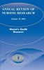 Annual Review of Nursing Research Women's Health Research 2001, Vol.19 - Women's Health Research (Hardcover) - Joyce J Fitzpatrick Photo