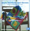 More Blankets and Throws - 100 Stylish New Squares to Knit (Paperback) - Debbie Abrahams Photo