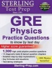  GRE Physics Practice Questions - High Yield GRE Physics Questions with Detailed Explanations (Paperback) - Sterling Test Prep Photo