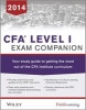 CFA Level I Exam Companion - The /Wiley Study Guide to Getting the Most out of the CFA Institute Curriculum (Paperback, 2014) - Fitch Learning Photo