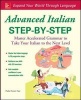 Advanced Italian Step-by-Step (Paperback) - Paola Nanni Tate Photo