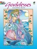 Goddesses - Coloring Book (Paperback, Green) - Marty Noble Photo