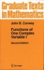 Functions of One Complex Variable, v. 1 (Hardcover, 2nd ed. 1978. Corr. 7th printing 1995) - John B Conway Photo