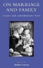 On Marriage and Family - Classic and Contemporary Texts (Hardcover) - Matthew Levering Photo