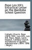 Pope Leo XIII's Encyclical Letter on the Manitoba School Question (Paperback) - Cat Church Pope 1878 1903 Leo XIII Photo