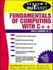 Schaum's Outline of Fundamentals of Computing with C++ (Paperback, New) - John R Hubbard Photo