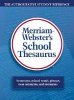 Webster's School Thesaurus (Hardcover) - Merriam Webster Photo