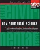 Environmental Science - A Self-Teaching Guide (Paperback) - Barbara W Murck Photo