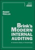 Brink's Modern Internal Auditing - A Common Body of Knowledge (Hardcover, 8th Revised edition) - Robert R Moeller Photo