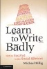 Learn to Write Badly - How to Succeed in the Social Sciences (Paperback, New) - Michael Billig Photo