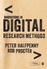 Innovations in Digital Research Methods (Paperback) - Peter J Halfpenny Photo