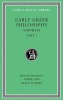 Early Greek Philosophy, Volume VIII - Sophists, Part 1 (English, Greek, To, Hardcover) - Andre Laks Photo