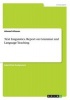 Text Linguistics. Report on Grammar and Language Teaching (Paperback) - Ahmad Altasan Photo