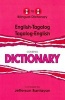 English-Tagalog & Tagalog-English One-to-One Dictionary (English, Tagalog, Hardcover) - J Bantayan Photo