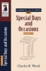 S/O: Special Days and Occasions, Vol. 1 (Paperback) - Charles R Wood Photo