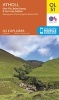 Atholl, Glen Tilt, Beinn Dearg & Carn nan Gabhar (Sheet map, folded, May 2015 ed) - Ordnance Survey Photo