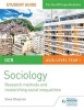 OCR Sociology Student Guide 2: Researching and Understanding Social Inequalities, 2 (Paperback) - Steve Chapman Photo