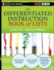 The Differentiated Instruction Book of Lists (Spiral bound) - Jenifer Fox Photo