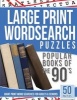  Puzzles Popular Books of the 90s - Giant Print Word Searches for Adults & Seniors (Large print, Paperback, large type edition) - Large Print Wordsearches Photo