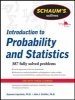 Schaums Outline of Introduction to Probability and Statistics (Paperback) - Seymour Lipschutz Photo