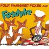 Four Famished Foxes and Fosdyke (Hardcover, Turtleback Scho) - Pamela Duncan Edwards Photo