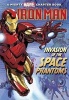 Iron Man: Invasion of the Space Phantoms - A Mighty Marvel Chapter Book (Paperback) - Steve Behling Photo