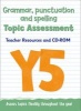 Year 5 Grammar, Punctuation and Spelling Topic Assessment - Teacher Resources (Paperback, Keen Kite Books Edition) -  Photo