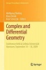 Complex and Differential Geometry - Conference Held at Leibniz Universitat Hannover, September 14 - 18, 2009 (Hardcover, 2011) - Wolfgang Ebeling Photo