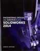 Engineering Design and Graphics with SolidWorks 2014 (Paperback) - James D Bethune Photo