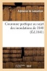 Couronne Poetique Au Sujet Des Inondations de 1840 (French, Paperback) - Alphonse De Lamartine Photo