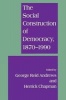 The Social Construction of Democracy (Paperback) - George Reid Andrews Photo