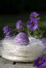 A Purple Easter Egg in a Bird's Nest - Blank 150 Page Lined Journal for Your Thoughts, Ideas, and Inspiration (Paperback) - Unique Journal Photo