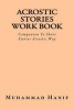 Acrostic Stories Work Book - Companion to Short Stories Acrostic Way (Paperback) - Muhammad Hanif Photo