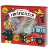 Let's Pretend: Firefighter Set (Board book) - Roger Priddy Photo