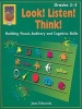 Look! Listen! Think!, Grades 2-3 - Building Visual, Auditory and Cognitive Skills (Staple bound) - Jean Edwards Photo