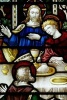 A Stained Glass Window of Jesus Christ at the Last Supper - Blank 150 Page Lined Journal for Your Thoughts, Ideas, and Inspiration (Paperback) - Unique Journal Photo