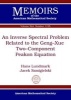 An Inverse Spectral Problem Related to the Geng-Xue Two-Component Peakon Equation (Paperback) - Hans Lundmark Photo