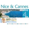 Nice & Cannes Popout Map (Sheet map, folded) - PopOut Maps Photo