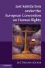 Just Satisfaction Under the European Convention on Human Rights (Hardcover) - Octavian Ichim Photo