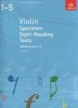 Violin Specimen Sight-Reading Tests, ABRSM Grades 1-5 - From 2012 (Staple bound) -  Photo