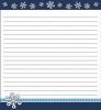 Snowflakes Notepad (Hardcover) - Carson Dellosa Publishing Photo