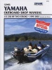 Yamaha Clymer 115-250hp 2-Stroke Outboard: 1999-2002 (Clymer Motorcycle Repair Series) (Paperback, 1st ed) - Clymer Publications Photo