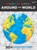 Color-By-Number: Around the World - 30+ Fun & Relaxing Color-By-Number Projects to Engage & Entertain (Paperback) - Walter Foster Creative Team Photo