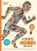 The Sports Timeline Wallbook: Unfold the Story of Sport - From Ancient Olympics to the Present Day! (Hardcover) - Andy Forshaw Photo