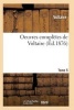 Oeuvres Completes de . Tome 5 (French, Paperback) - Voltaire Photo