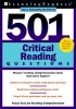 501 Critical Reading Questions (Paperback, New) - Learning Express LLC Photo