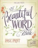 KJV, Beautiful Word Bible, Large Print, Hardcover, Red Letter Edition - 500 Full-Color Illustrated Verses (Hardcover) - Zondervan Photo